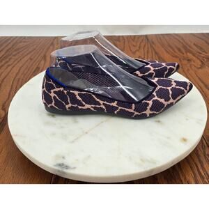 Rothy's 
(Retired Rare) Giraffe Violet The Point Slipons